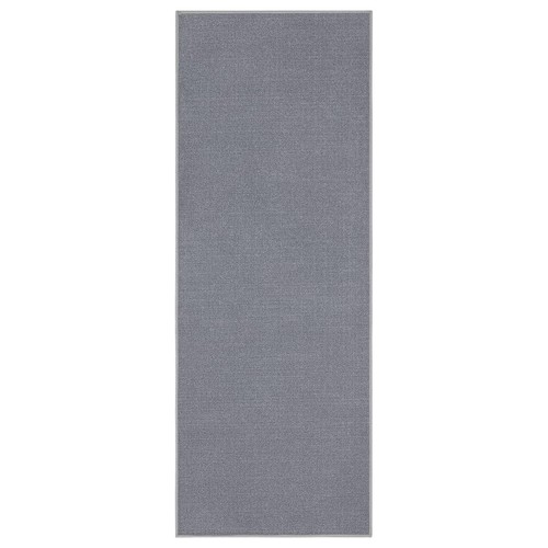 Custom Size SOLID GREY Stair Hallway Runner Rug Non Slip Rubber Back GRAY - Picture 4 of 7