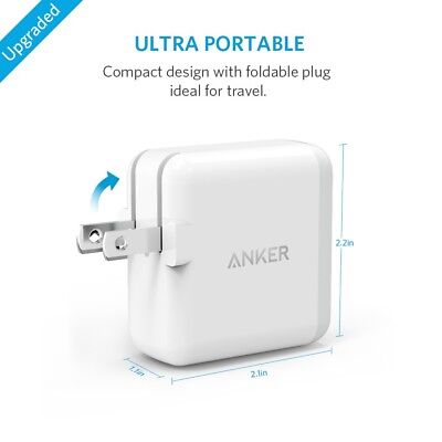 Anker Wall Charger Dual USB 24W - Tanziilaat