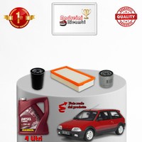 Inspektionskit Filter Und ÖL Xcitroen Ax 15 Diesel 42KW 58CV 1995->