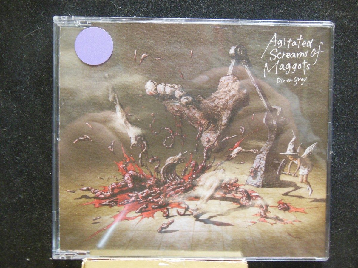 DIR EN GREY - Agitated Screams Of Maggots, CD w/ Case Art