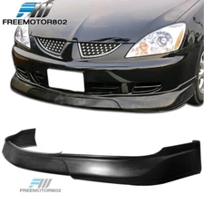 Fits 04-07 Mitsubishi Lancer Ralli Style Front Bumper Lip Spoiler Unpainted PU