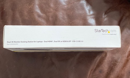 StarTech Dual-4K Monitor Docking Station for Laptop Dual HDMI Dual DP HDMI & DP - Picture 3 of 3