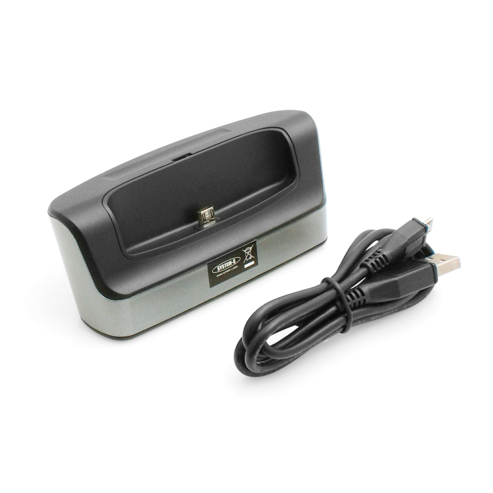 System-S USB Charger Dock Cradle Data Transfer For Samsung Gala...