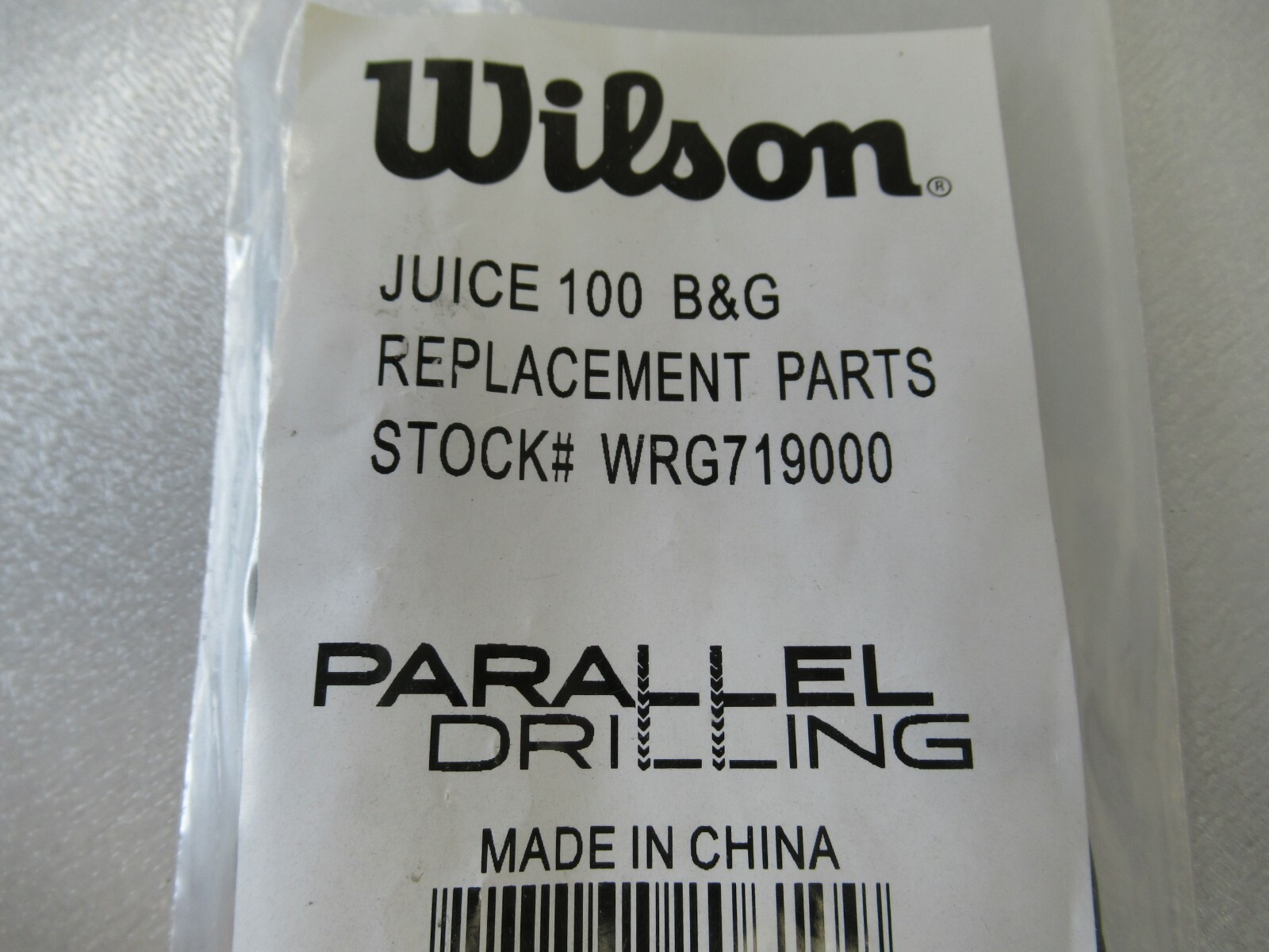 Wilson Juice 100 Parallel Drilling Tennis Grommet Set WRG719000 for