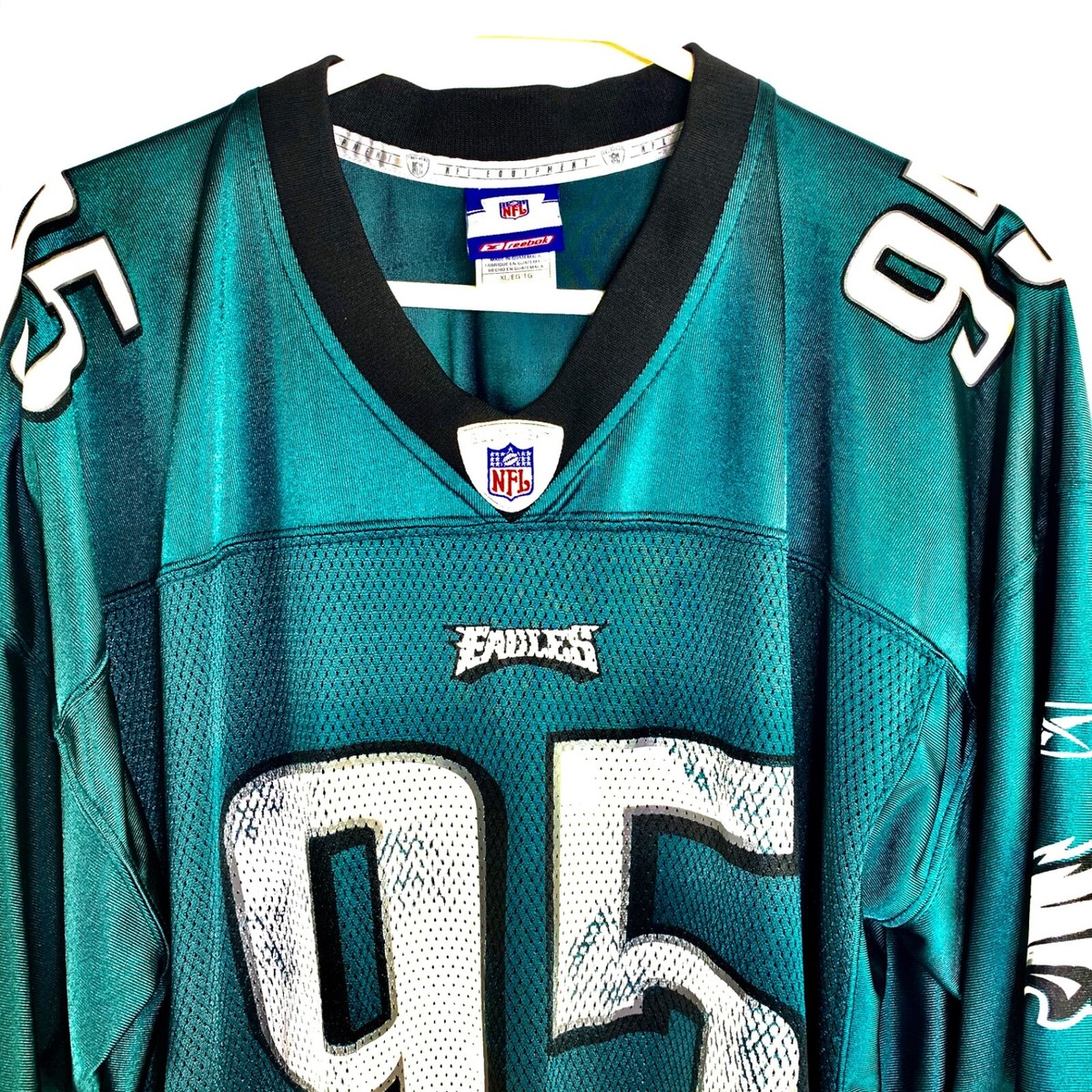 Reebok NFL Philadelphia Eagles Jerome McDougle 95 Jersey