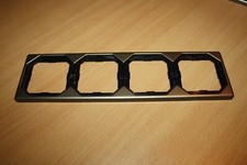 Merten OctoColor 4-fach Rahmen in bronze