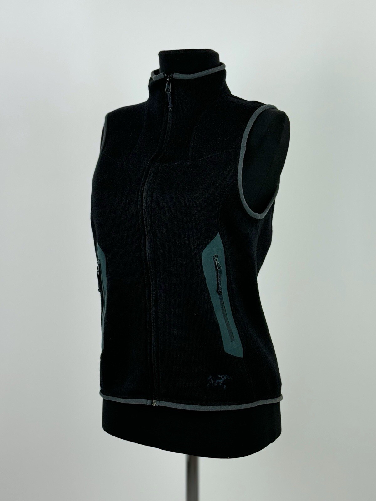 Gilet Arc'teryx Polartec in pile con zip intera