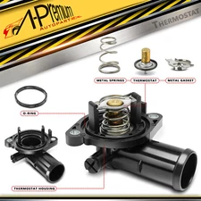 Thermostat Housing w/ Gasket Assembly for Chrysler Town & Country Dodge Jeep Ram