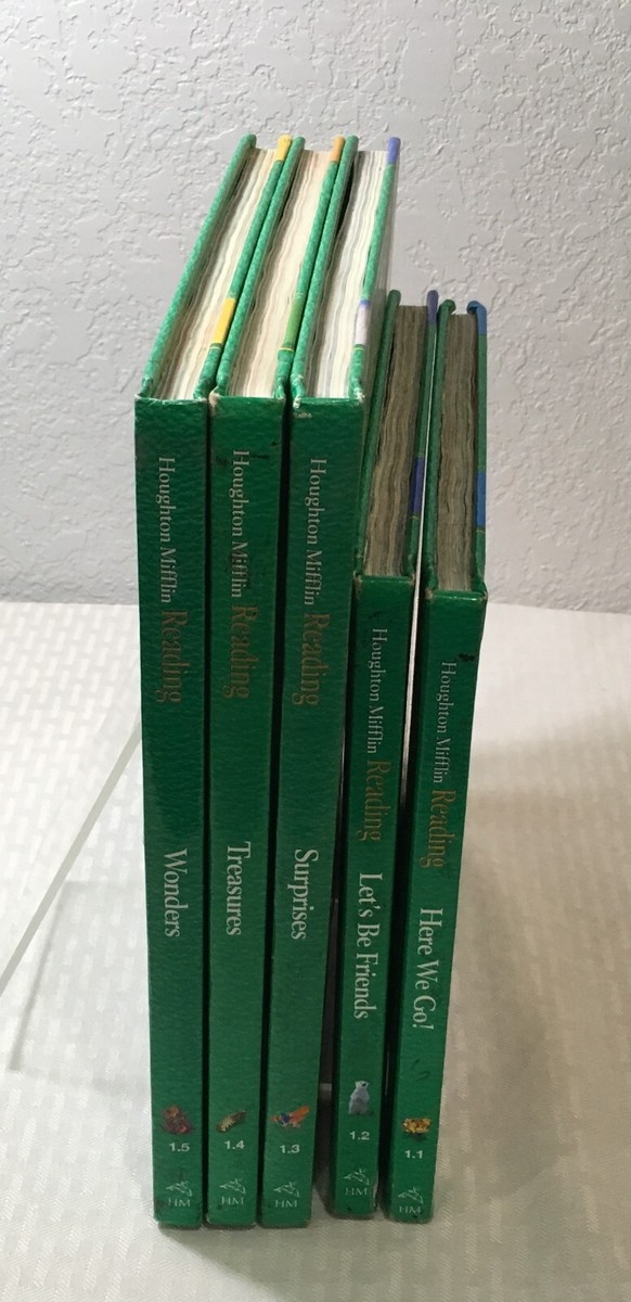 HOUGHTON MIFFLIN READING / STUDENT TEXT / GRADE 1 / COMPLETE 5 VOL