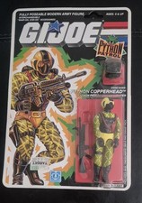 GI JOE - Copperhead - Python Patrol 1989 - Original New Sealed MOC Very Nice
