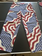 supreme flag double knee painter pant