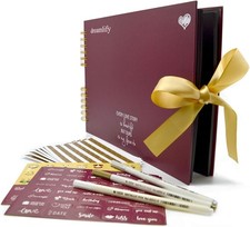 Scrapbook Kit - 80 Pages Photo Album - Scrapbooking Picture Album - Craft Pap...