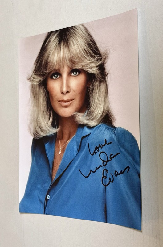 Linda Evans hand Signed 8x10 Photo Big Valley Dynasty