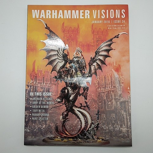 6 Issues - Games Workshop's Warhammer Visions Magazines 01, 04, 24, 25, 29 & 30 - Picture 6 of 10