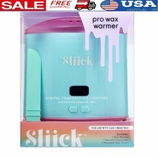 Pro Wax Warmer Kit Hair Removal Digital Temperature Control Applicator 5 Pieces