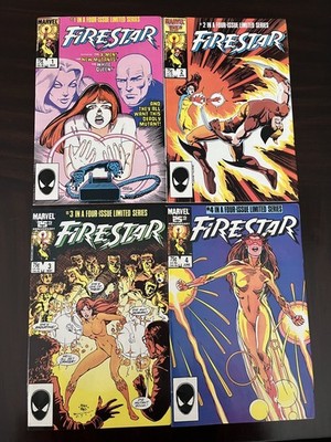 Firestar #1-4 Complete Series (1986); Marvel X-Men 