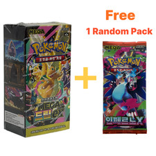 Pokemon Card Mega Dream ex M2a Booster Box Korean Ver.