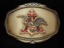 PB09112 VINTAGE 1978 **ANHEUSER-BUSCH** BEER BREWING CO. BELT BUCKLE