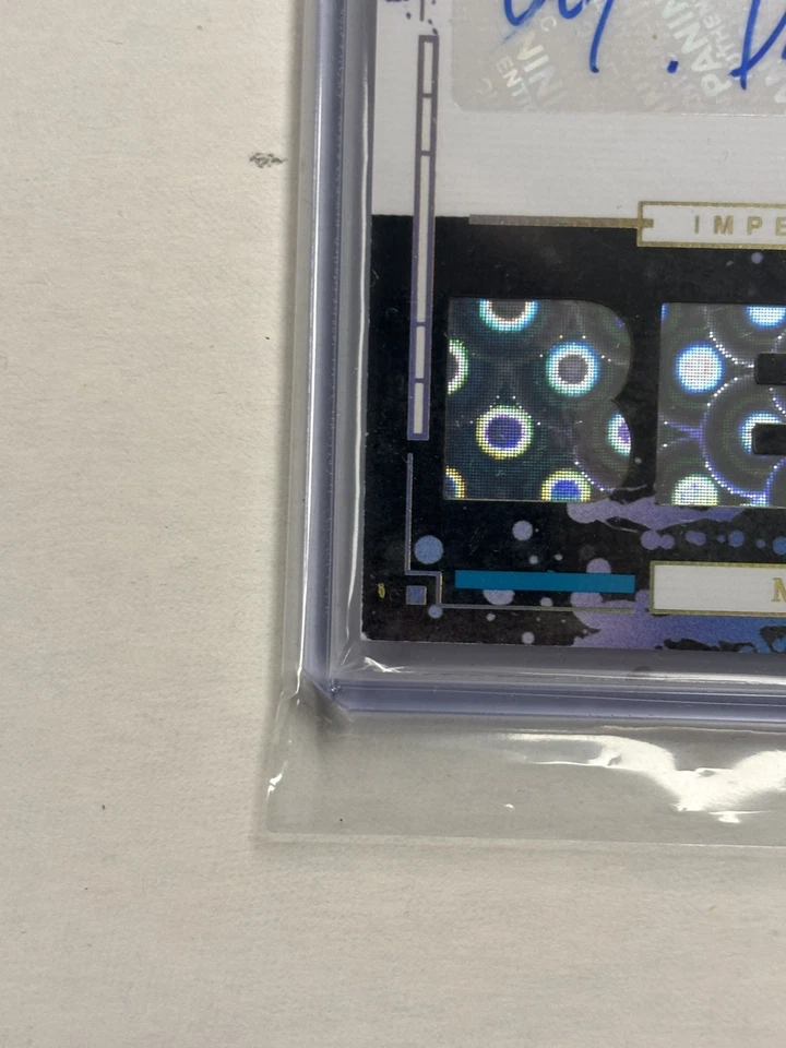 2025 Panini Impeccable Football Chicago Bears Montez Sweat Auto /5  - Image 4 of 4