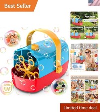 Bubble Machine Durable Automatic Bubble Blower, 18000 Big Bubbles Per Minute...