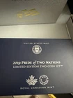 2019 Pride of Two Nations Limited Edition Two-Coin Set US Mint & Canada Mint