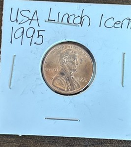 2005 No Mint Mark Close AM Error Penny DD, Thin  Rim. Nice!