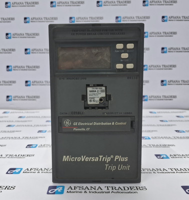 GE ELECTRIC MICROVERSATRIP PLUS C216LI TRIP UNIT 1600A
