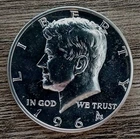 1964-P Proof 90% Silver Kennedy Half Dollar - Free Shipping!