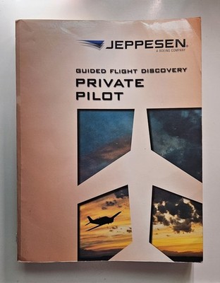 Jeppesen Guided Flight Discovery Private Pilot Manual Textbook Paperback 2011 