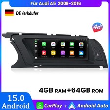 4+64GB 8Kern Carplay Android Für Audi A5 200...