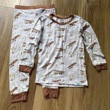 Big Dreams little jammies Toddler Bamboo Clothes SZ 3T Long Sleeve 2pc Pajama