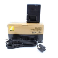  OPEN BOX EXCELLENT  Nikon MH-25A Battery Charger for EN-EL15  EN-EL15a/b/c B