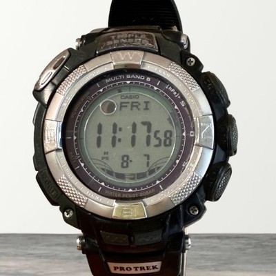 CASIO PRO TREK PRW-1500J Digital Wristwatch Used