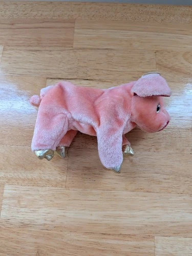 2000 Vintage Ty Beanie Babies Zodiac Collection- The Pig Plush Toy - NWT