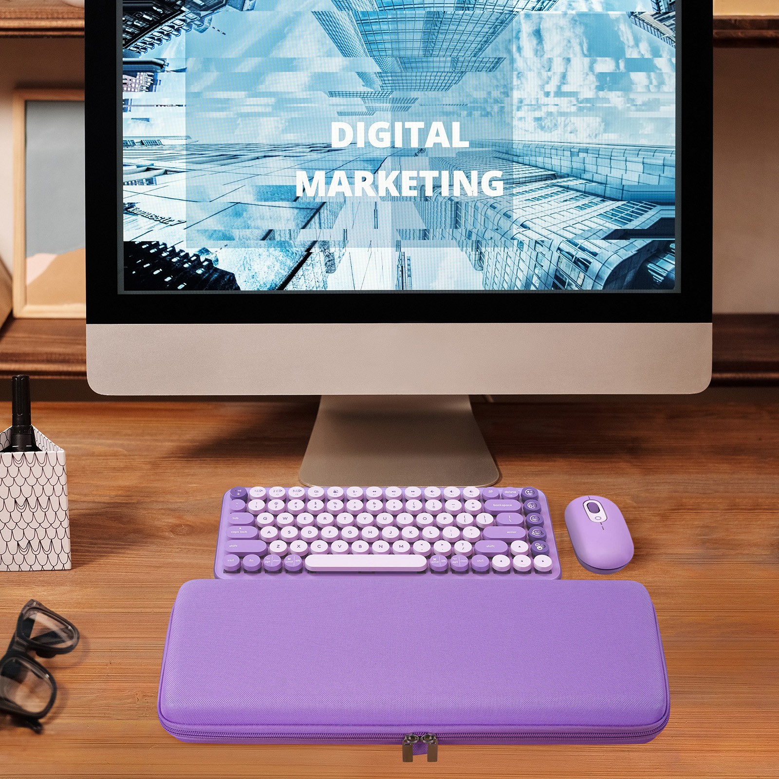 Geekria Keyboard Case, Compatible with Logitech POP Keys Mechanical Wireless