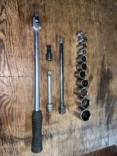 Sk Wayne 12 Dr Socket Set 716 - 1-14 Usa 41653 Breaker Bar Extensions 15 Pc