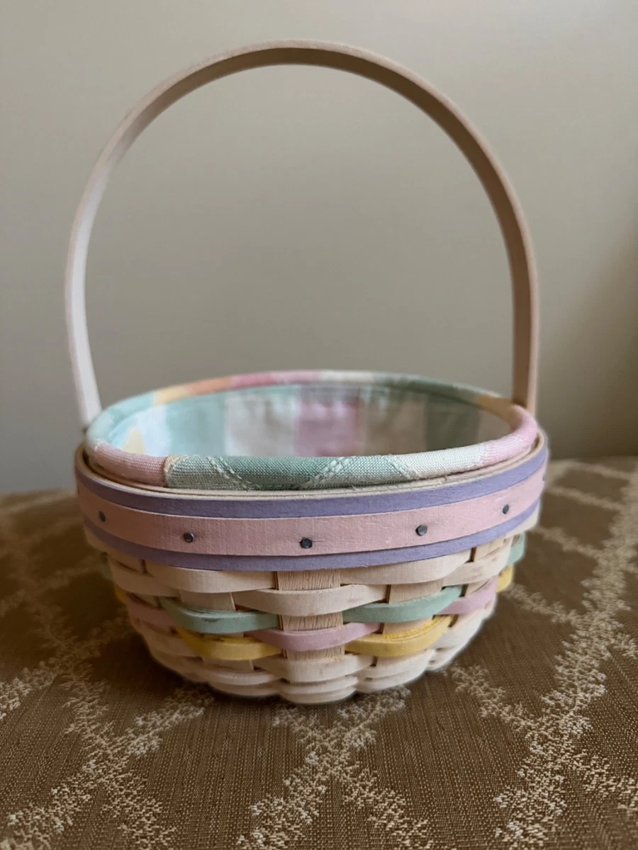 Basket With Liner In Longaberger Baskets (1995-1999) for sale | eBay