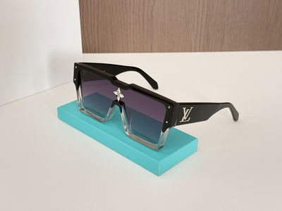 #ad Louis Vuitton Z1736W Cyclone Sunglasses Black Swarovski Crystal $148.00