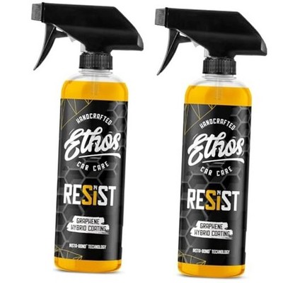 Resist Graphene Spray Coating - UV Ceramic Coating for Cars - 16oz (2 Pack)