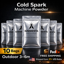 10 Pack Outdoor 3-6M Cold Spark Machine Ti Po...