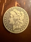 1882 P UNITED STATES of America US SILVER Morgan Old Dollar Coin EAGLE i