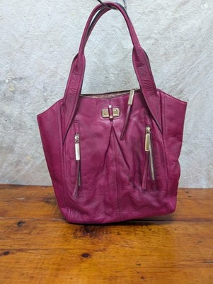 B. Makowski DBL HANDLE HANDBAG Pre-Owned and Versatile Free Shipping