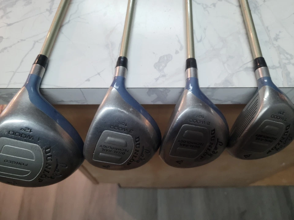 ladies Dunlop wood set RH 1W 3W 5W 7W Graphite Shaft Lady's Flex - Image 2 of 4