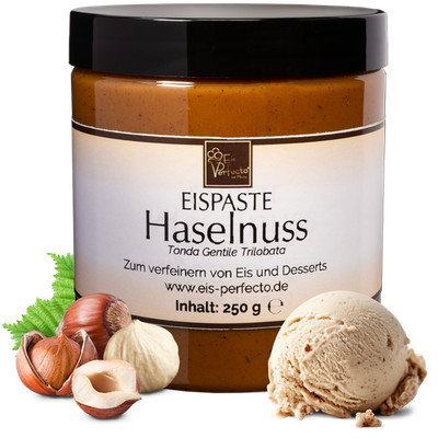 Haselnusspaste ''Tonda Gentile Trilobata'' für Eis