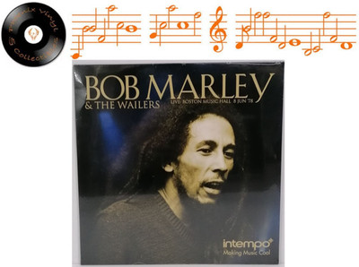 Bob Marley & The Wailers Live: Boston Music Hall 8 Jun '78 Vinyl LP New & Sealed