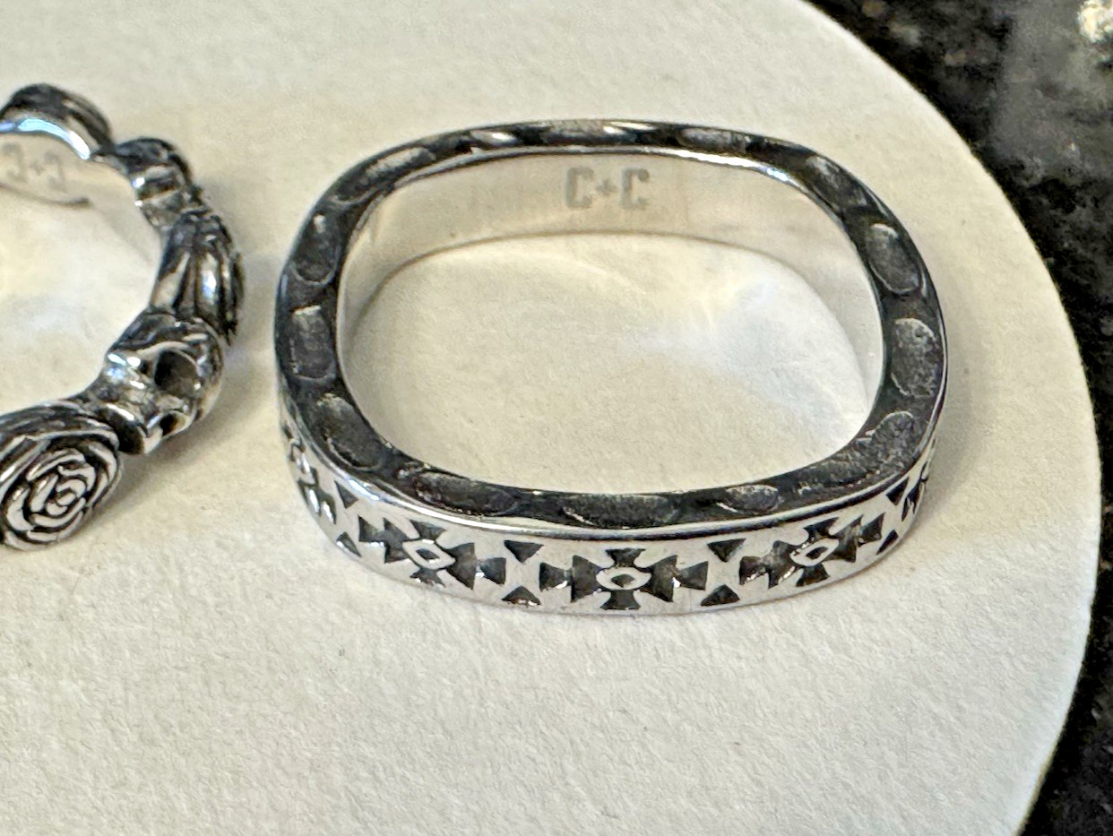 Clocks and Colours “Milagros” Stackable Ring Set … - image 4