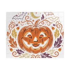 Jack-o'-Lantern Pumpkin Puzzle Halloween Jigsaw 252-1014 pcs