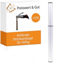 St&uuml;tzlastwaage nicht Digital 50-100kg Deichselwaage Waage Wohnwagen &Oslash;35/30x425mm