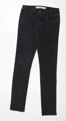 Skinny-Damenjeans Denim & normale Passform UK-Größe 10