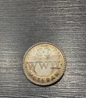 STERLING SILVER WORLD WAR 2 VETERAN BROOCH Birmingham 1969/70 B37